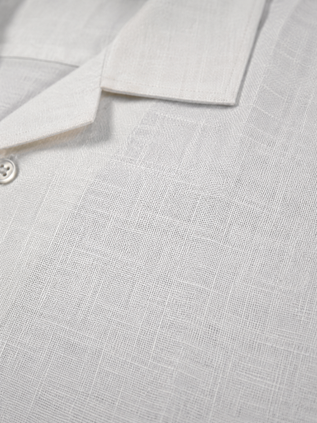 SALLT Men's White Printed Self Design Shirt - Half Sleeves - Relaxed Fit