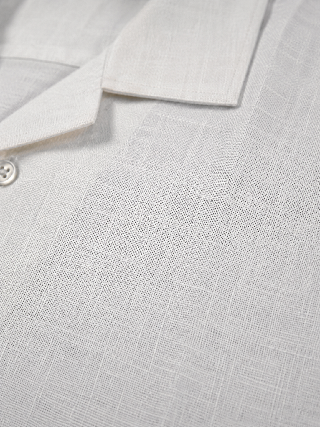 SALLT Men's White Printed Self Design Shirt - Half Sleeves - Relaxed Fit