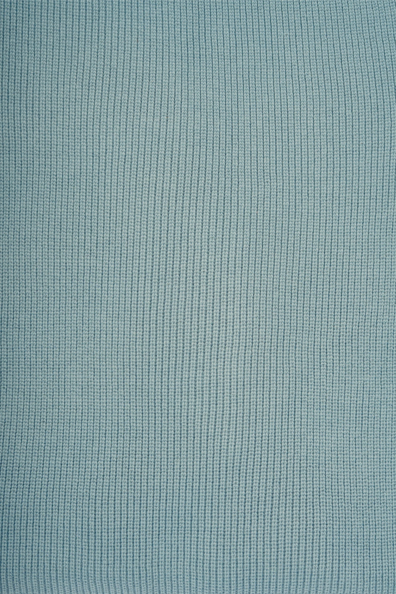 SALLT Blue Knitted Polo Cotton Shirt - Relaxed Fit