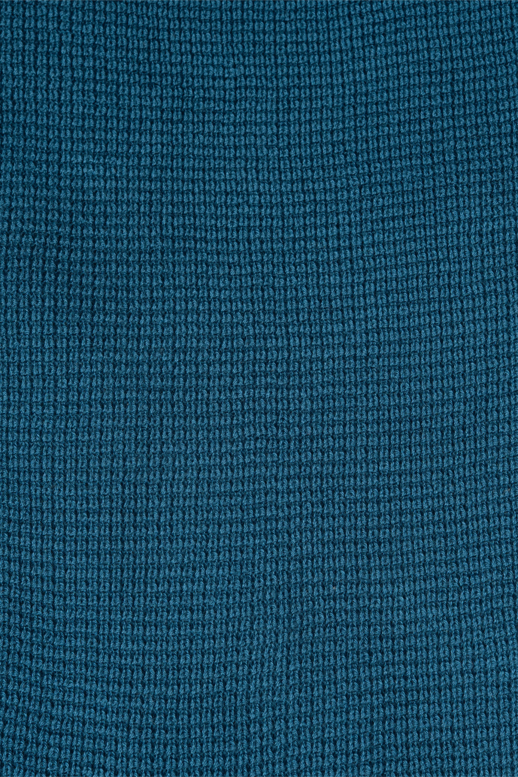 SALLT Blue Knitted Polo Cotton Shirt - Relaxed Fit